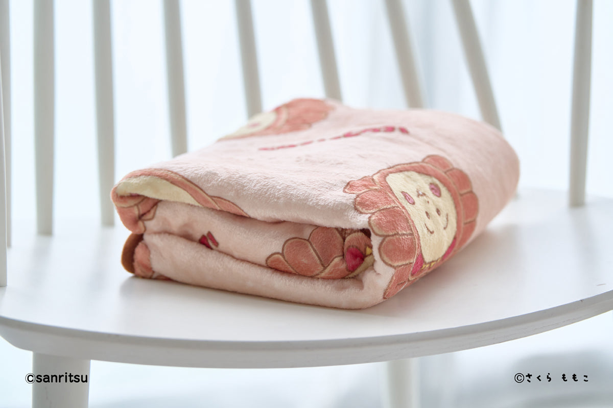 三立製菓×コジコジ ブランケット入りクッション(かにぱん)
