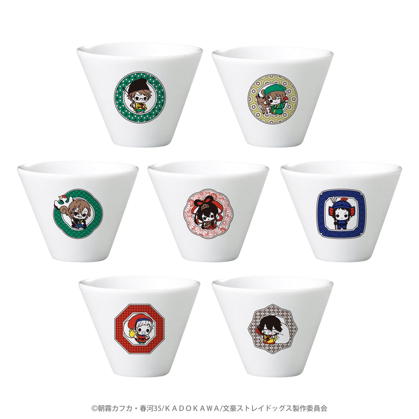 文豪ストレイドッグス×七福神 九谷焼自由椀(泉鏡花)