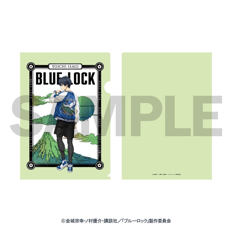 ブルーロック スカジャン着用描きおろしクリアファイル(潔 世一)