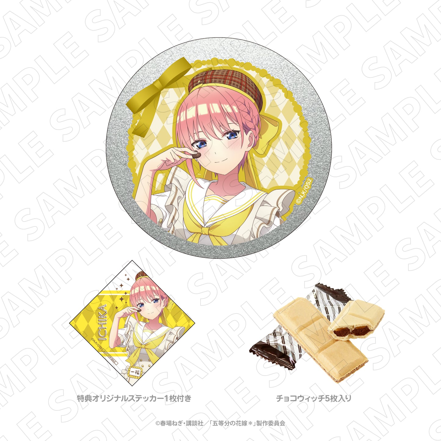 3 o'clock 五等分の花嫁* チョコウィッチ缶(一花)