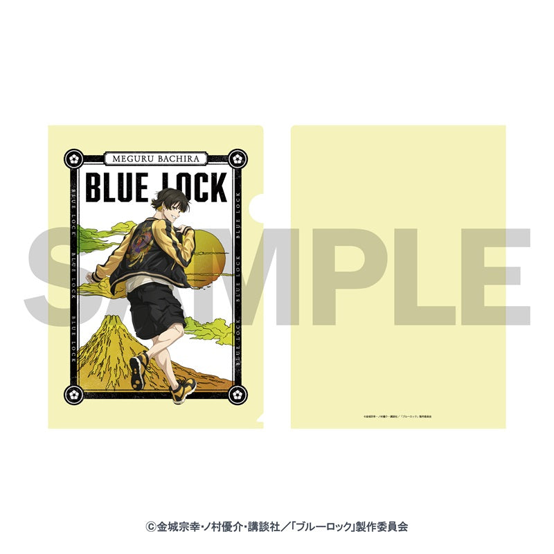 ブルーロック スカジャン着用描きおろしクリアファイル(蜂楽 廻)