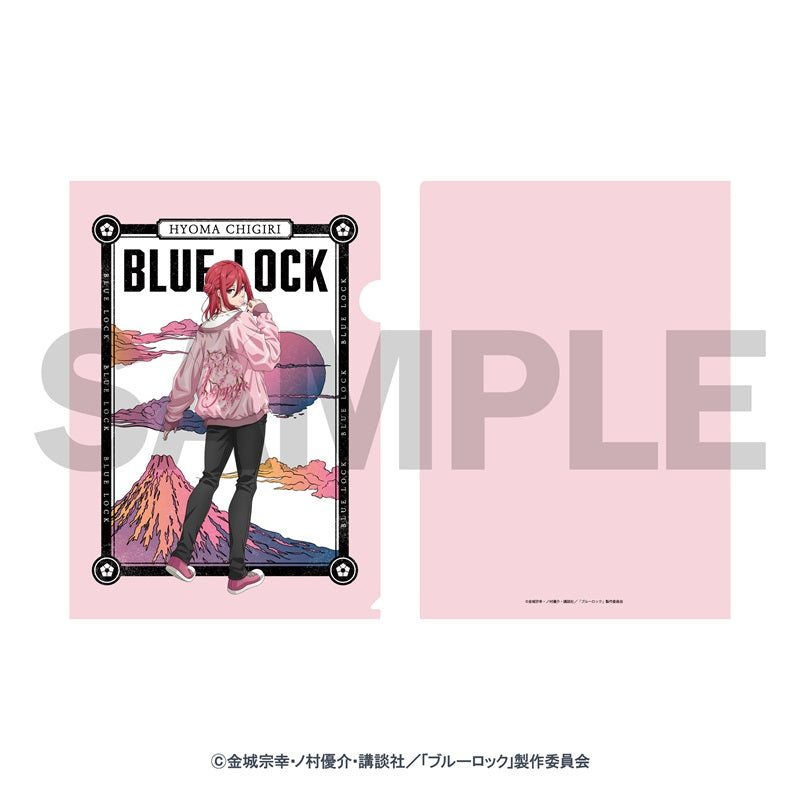 ブルーロック スカジャン着用描きおろしクリアファイル(千切豹馬)