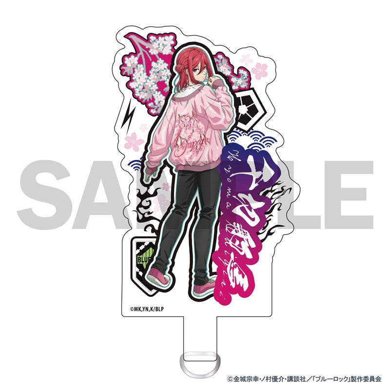 ブルーロック スカジャン着用描きおろしフォンタブ(千切豹馬)