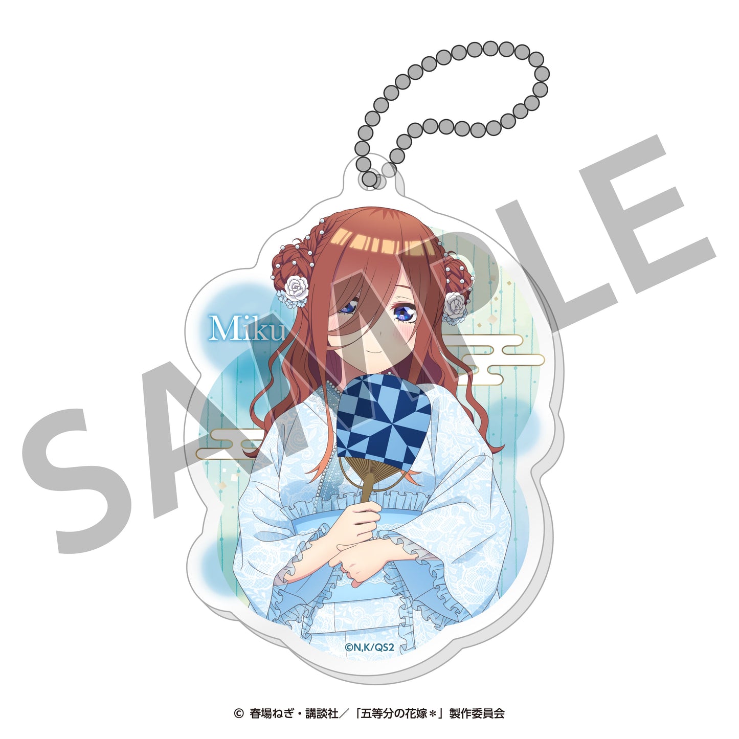 五等分の花嫁* アクリルキーホルダー(三玖) <納涼Style>