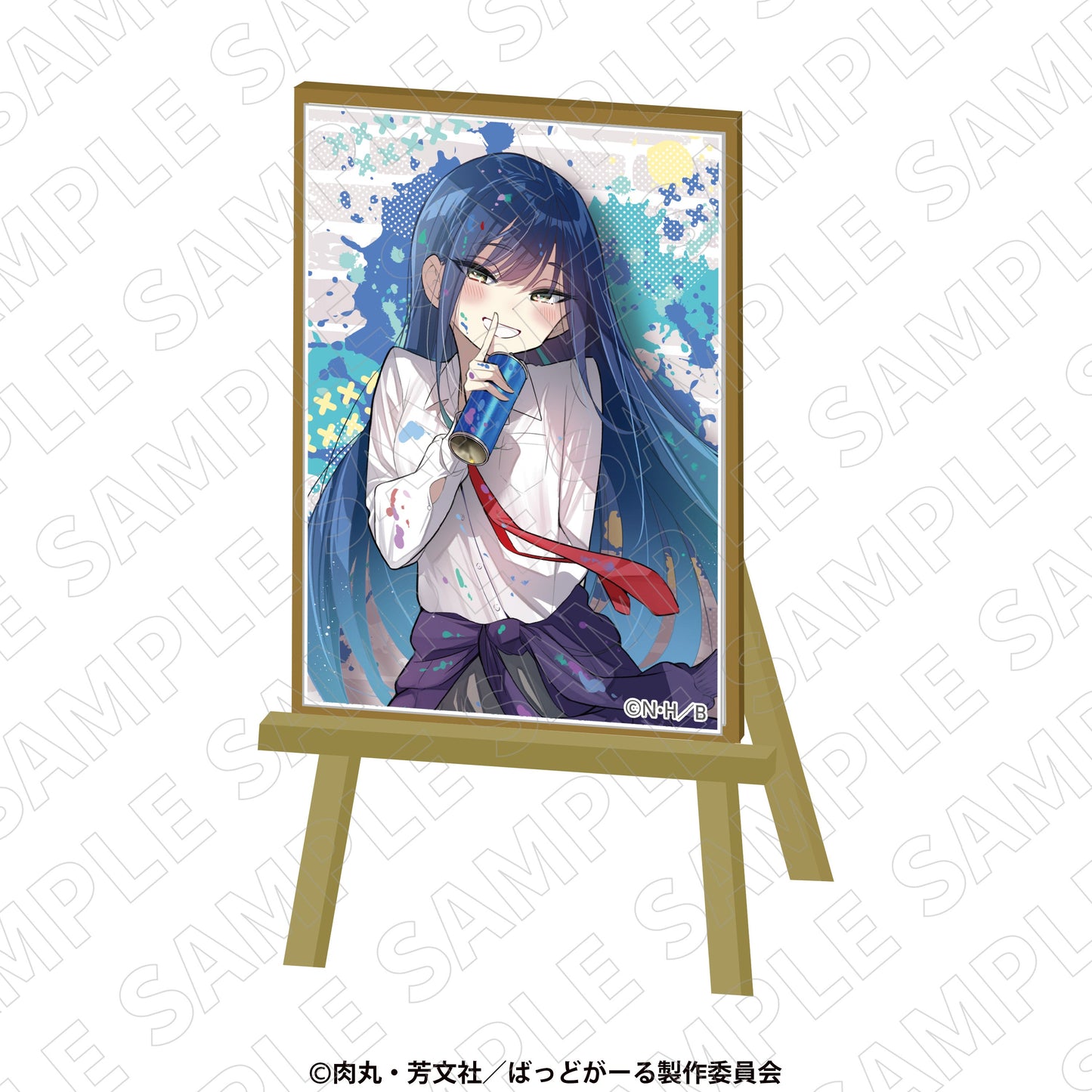 『ばっどがーる』卓上アートスタンド