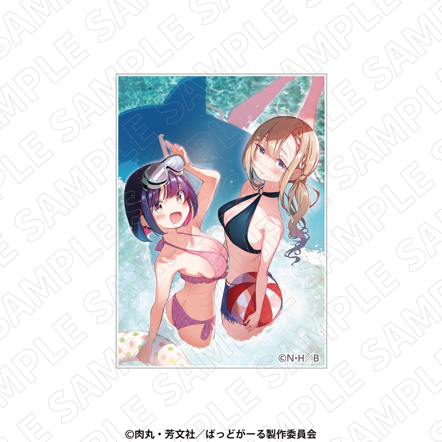 『ばっどがーる』卓上アートスタンド