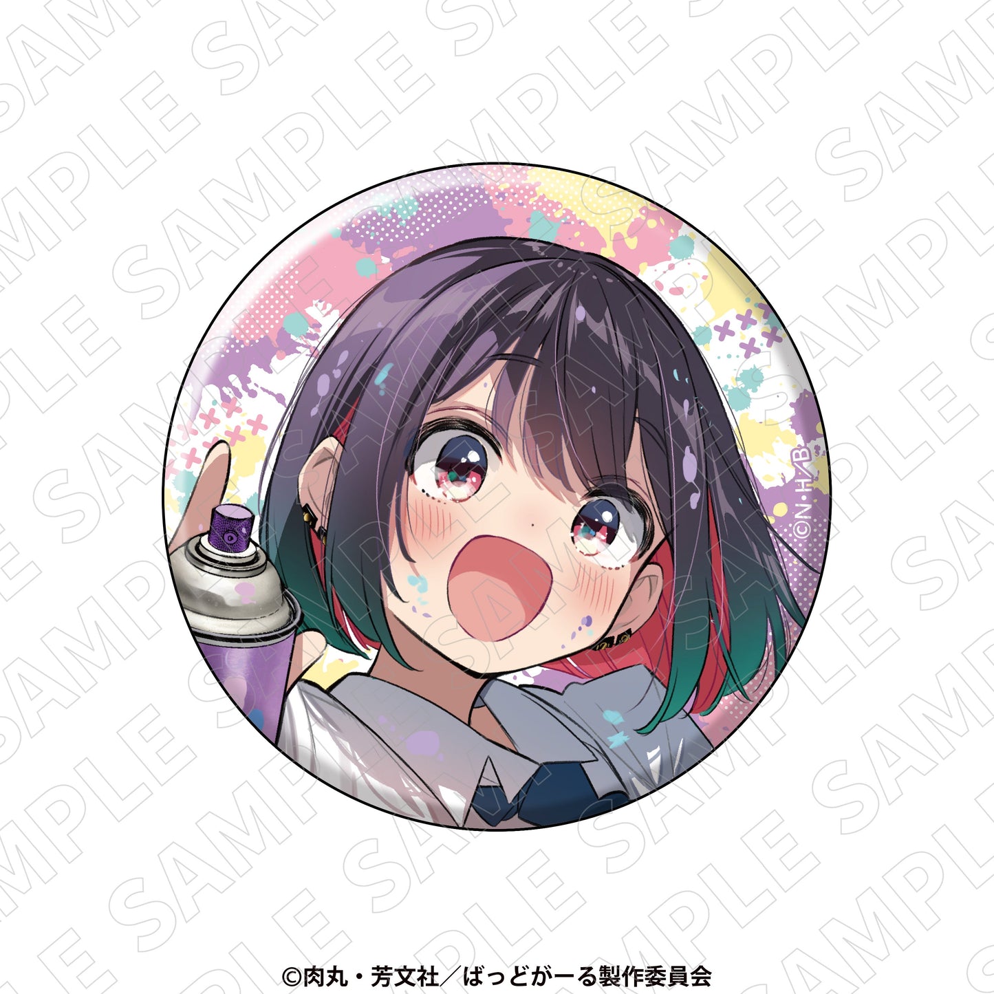 『ばっどがーる』缶バッジ
