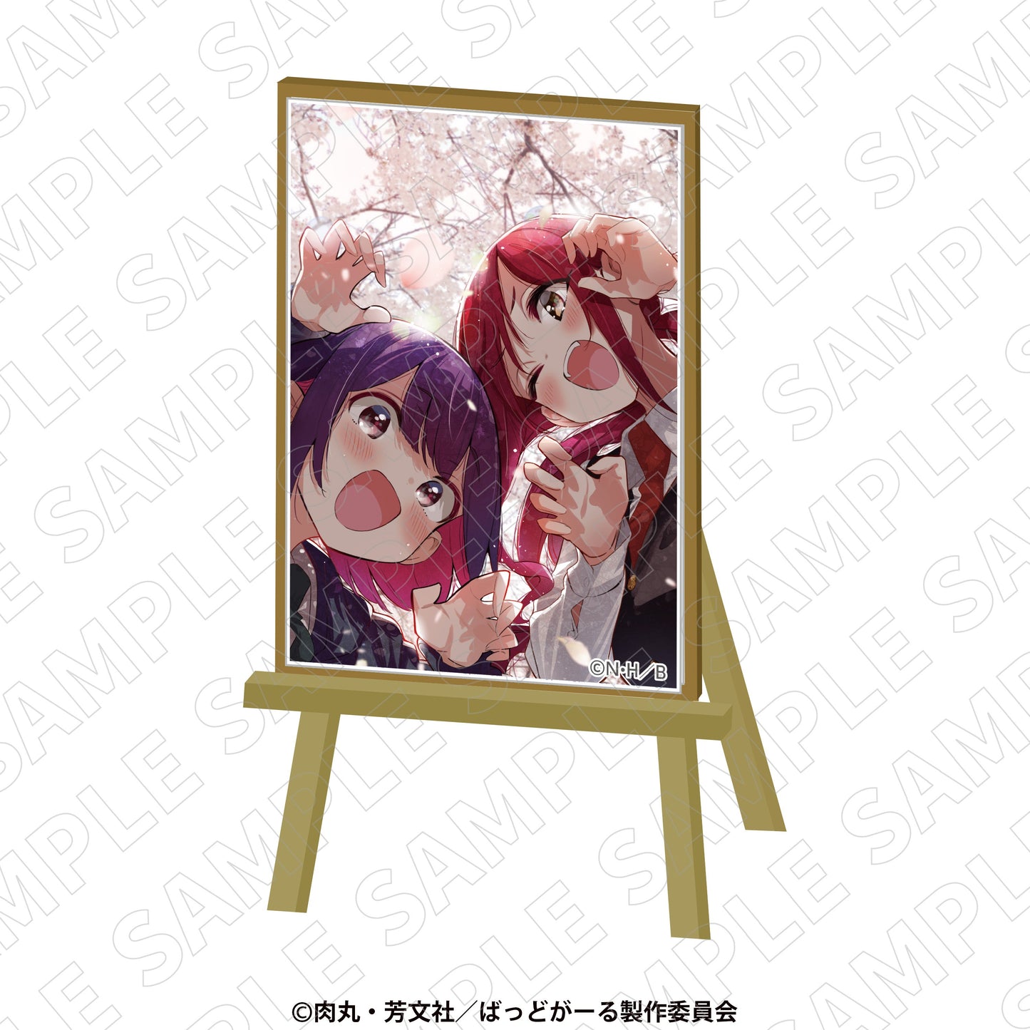『ばっどがーる』卓上アートスタンド