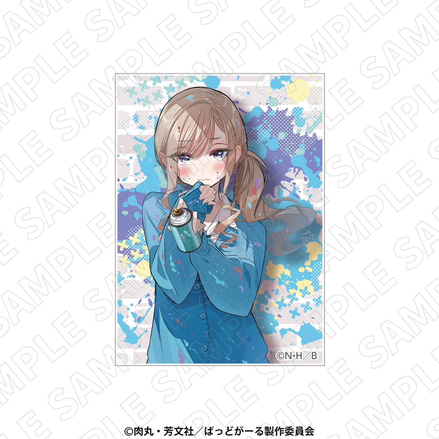 『ばっどがーる』卓上アートスタンド