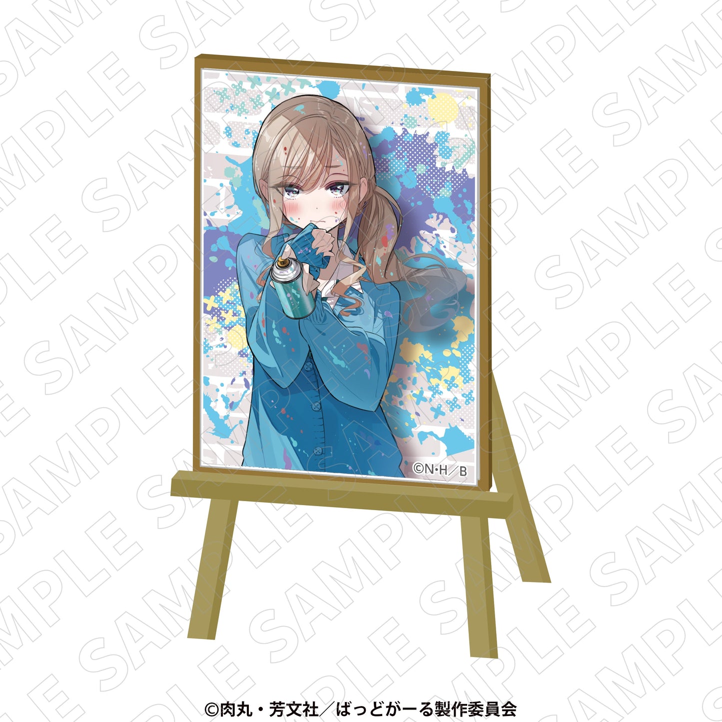『ばっどがーる』卓上アートスタンド