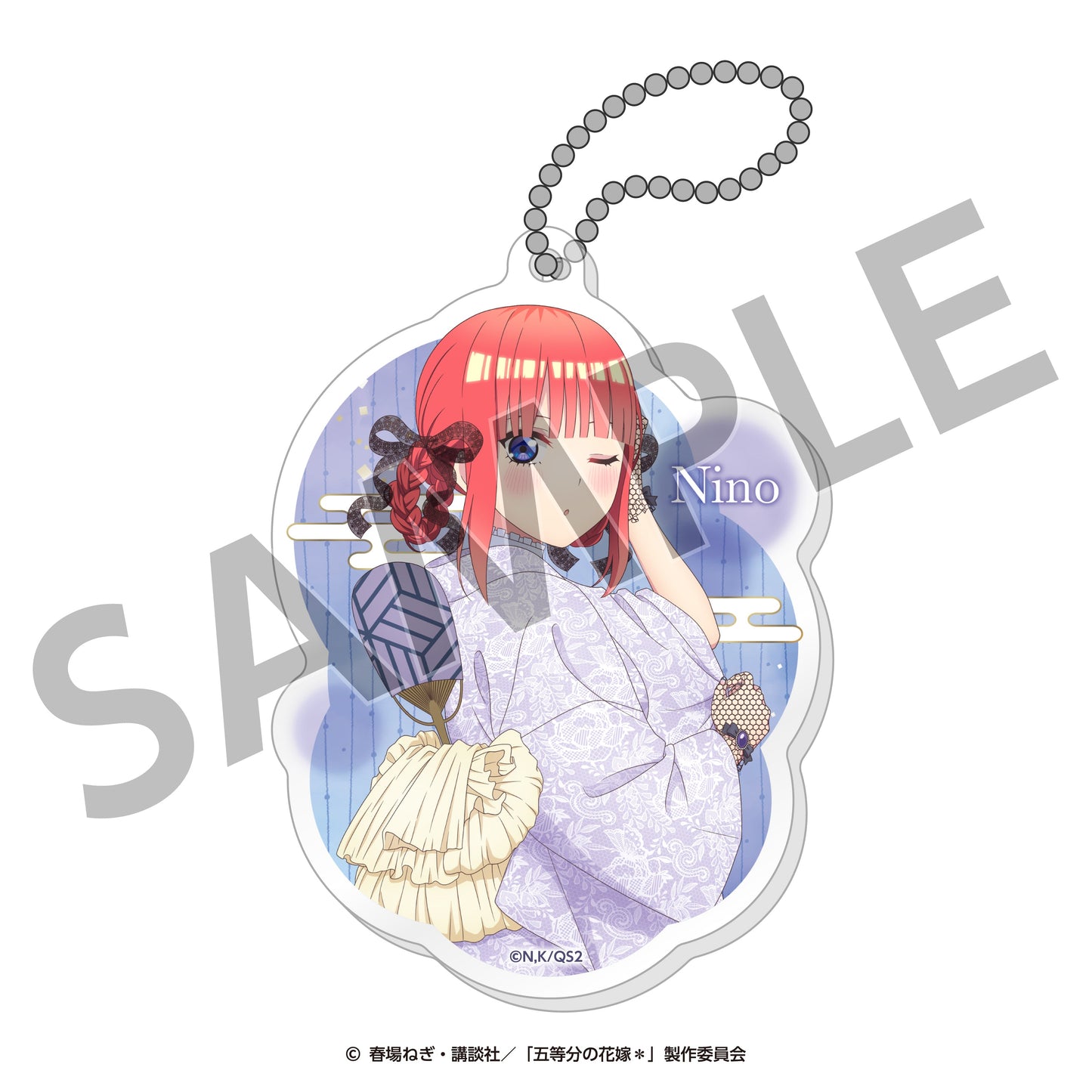 五等分の花嫁* アクリルキーホルダー(二乃) <納涼Style>