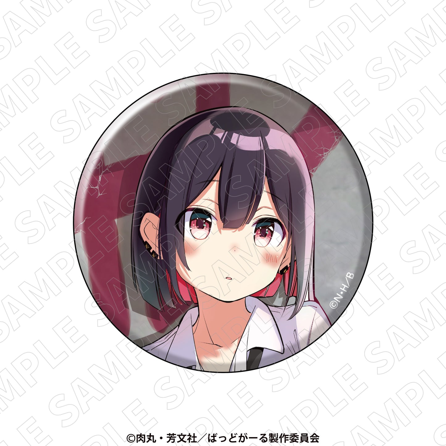 『ばっどがーる』缶バッジ