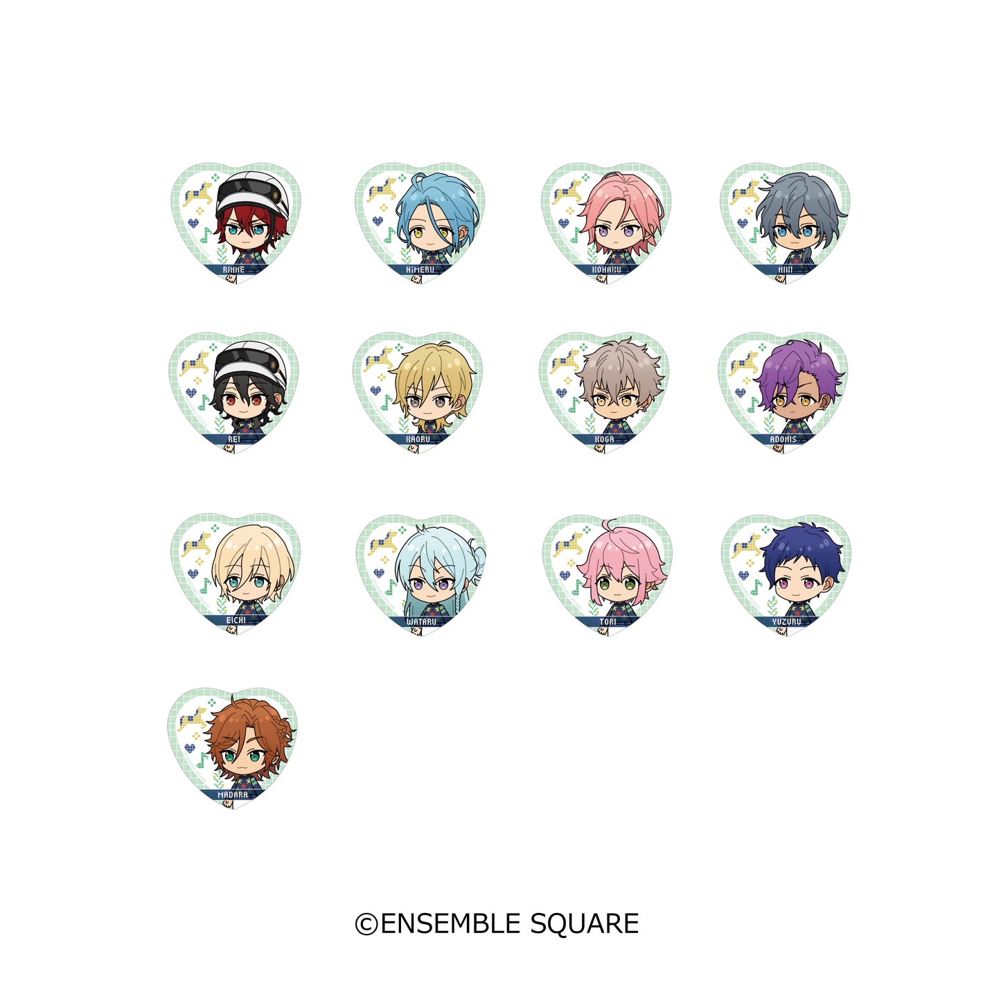 【UMAJO×ES】ジョッキースタイル缶バッジ【A】 Crazy:B/UNDEAD/fine/MaM(全13種)ランダム〈※1会計につき5点まで〉