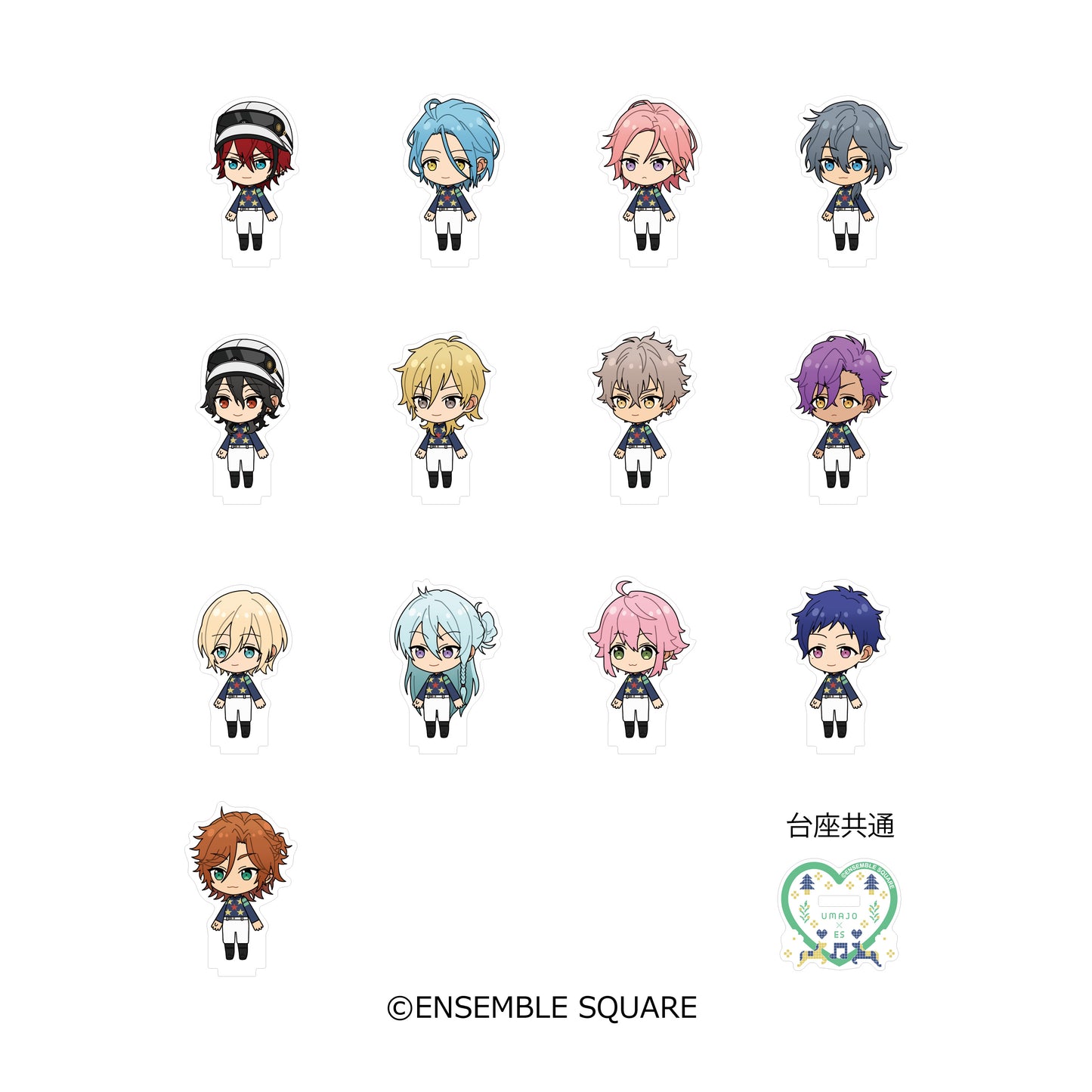 【UMAJO×ES】アクリルスタンド【A】 Crazy:B/UNDEAD/fine/MaM(全13種)ランダム〈※1会計につき5点まで〉