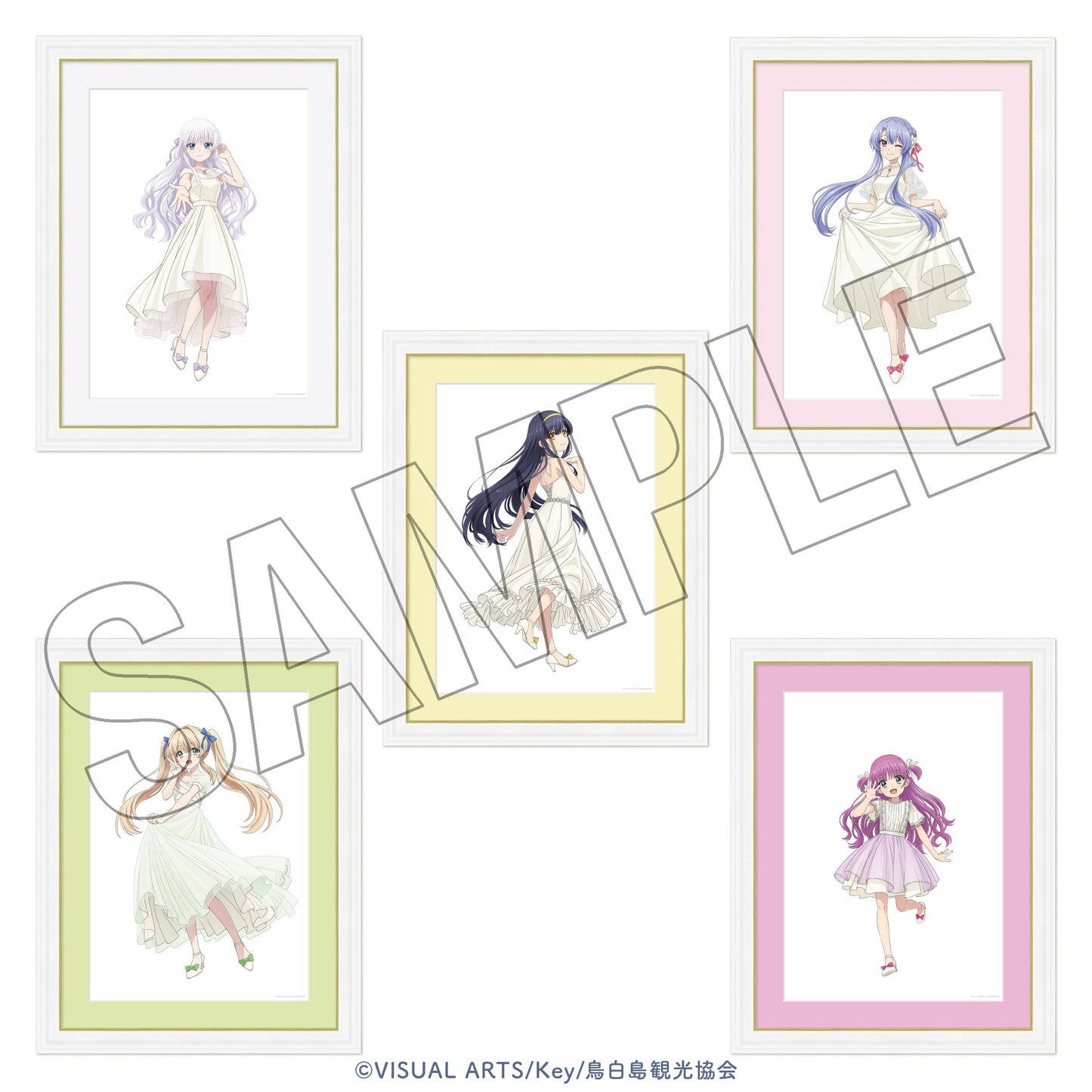 TVアニメ『Summer Pockets』展 キャラファイングラフ(加藤うみ)