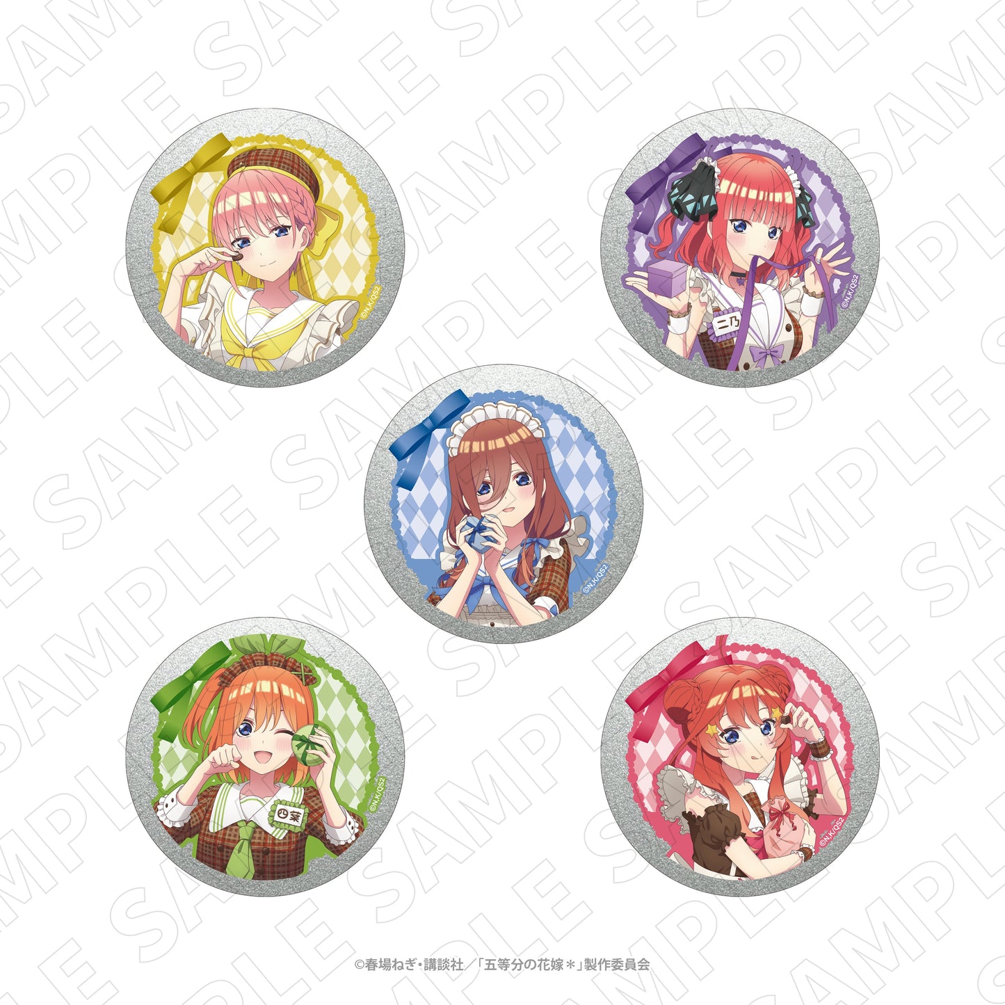 3 o'clock 五等分の花嫁* チョコウィッチ缶(五月)