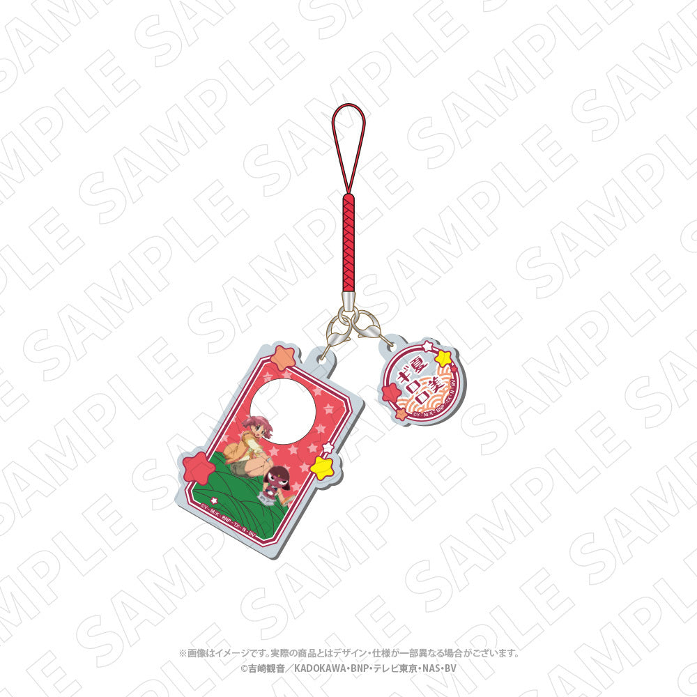 キャラディショナルトイ ケロロ軍曹 花札柄アクリル根付ストラップ