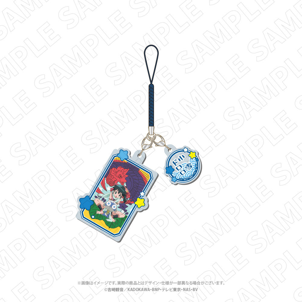 キャラディショナルトイ ケロロ軍曹 花札柄アクリル根付ストラップ