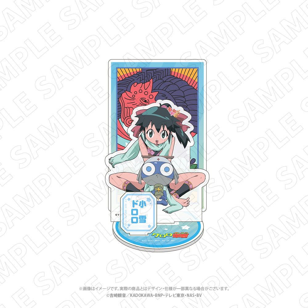 キャラディショナルトイ ケロロ軍曹 花札柄アクリルスタンド（ドロロ