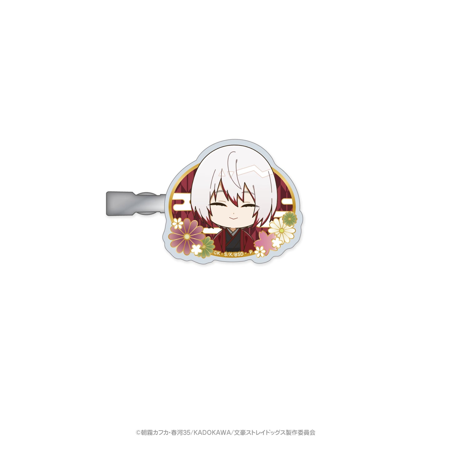 文豪ストレイドッグス(和のおもてなしVer.)アクリルヘアクリップ(条野採菊)