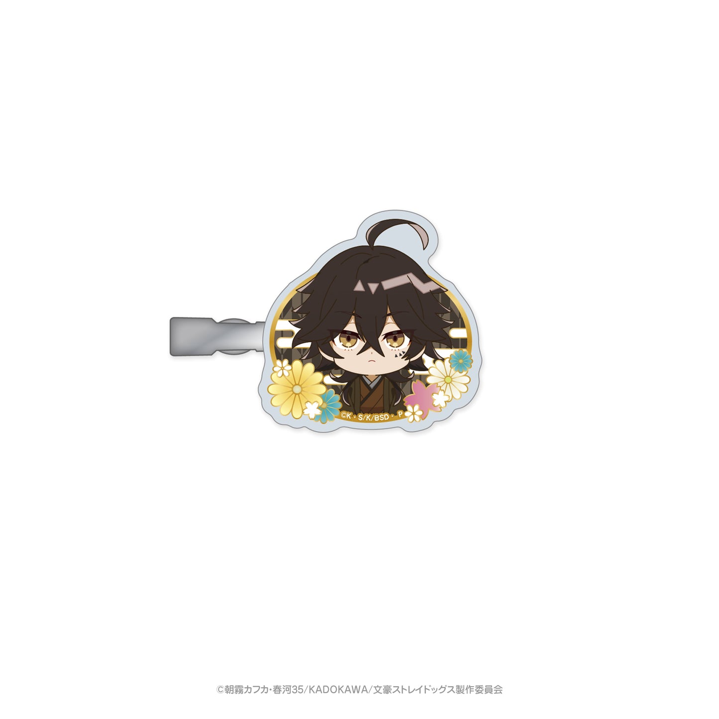 文豪ストレイドッグス(和のおもてなしVer.)アクリルヘアクリップ(末広鉄腸)