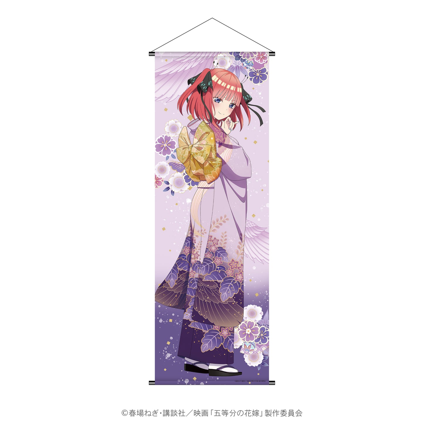 五等分の花嫁 友禅柄等身大タペストリー(二乃)