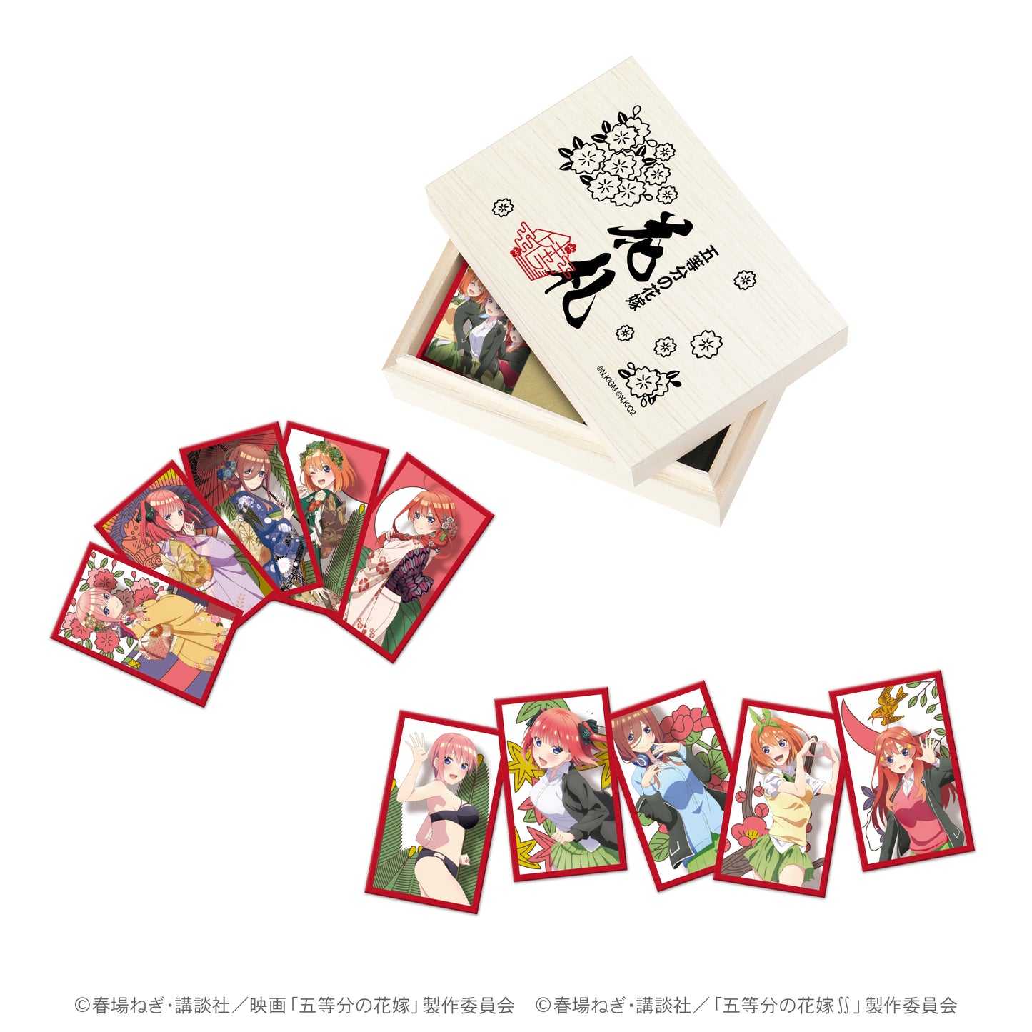 キャラディショナルトイ 五等分の花嫁 プレミアム花札<通常版>