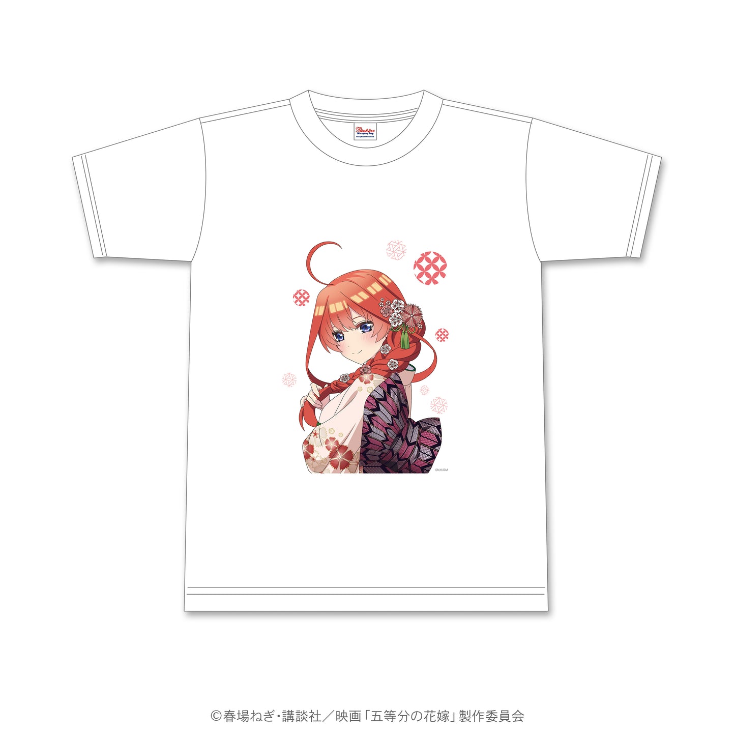 五等分の花嫁 花札柄Tシャツ 五月