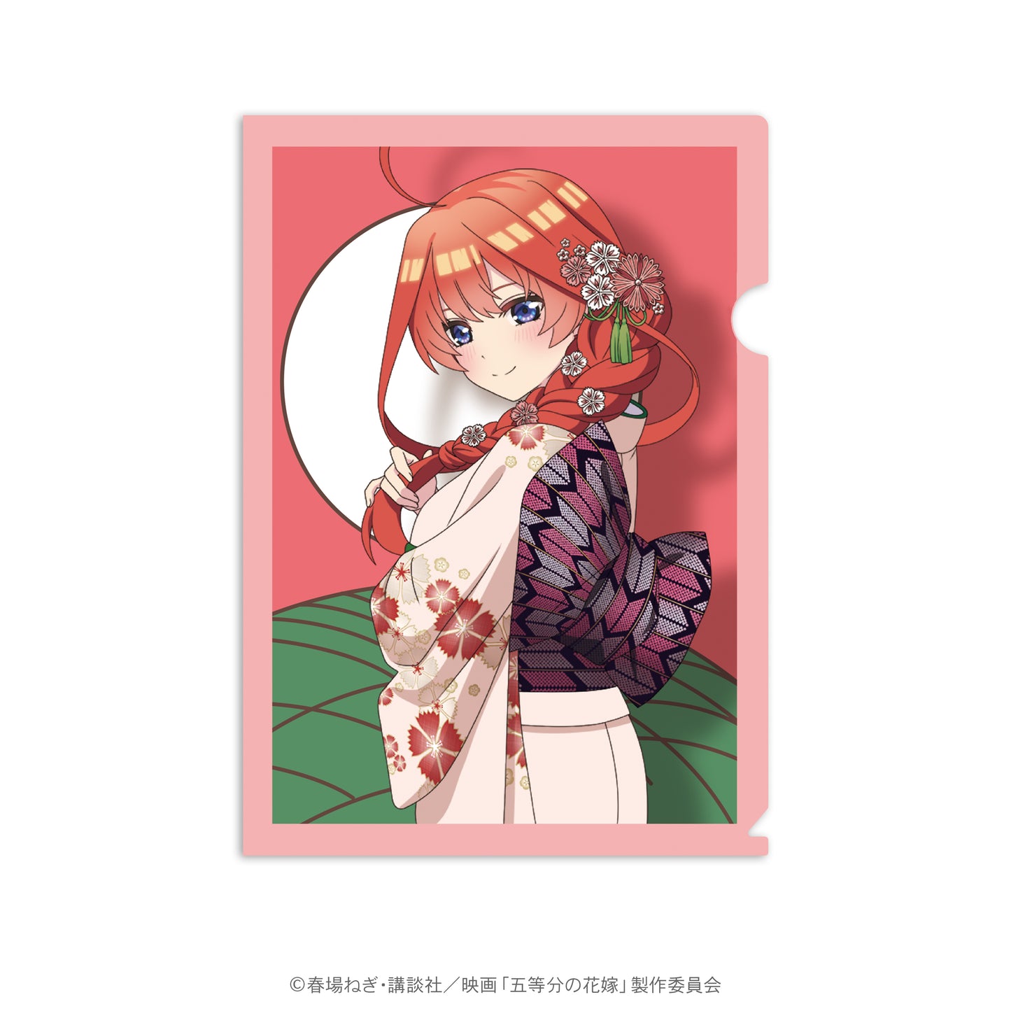 五等分の花嫁 花札柄クリアファイル 五月