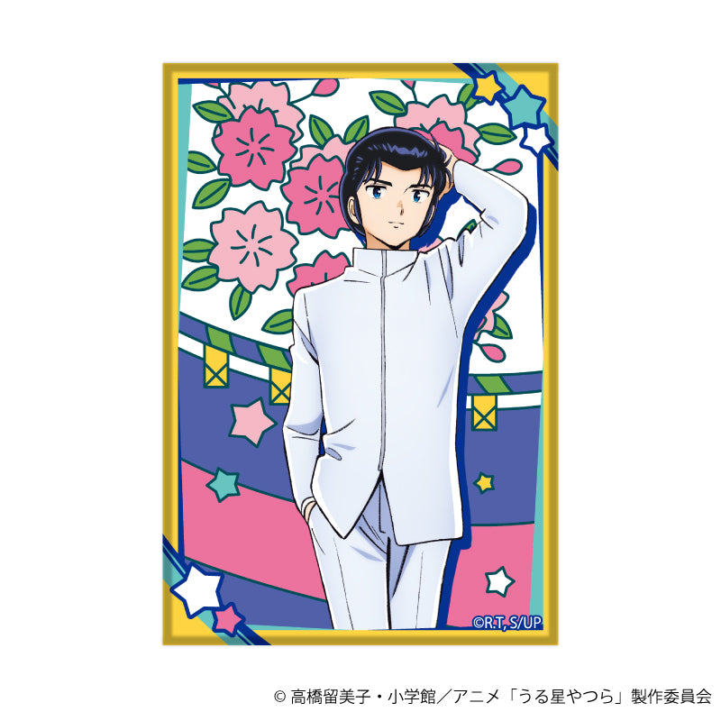 うる星やつら 花札柄缶バッジ(5種ランダム)