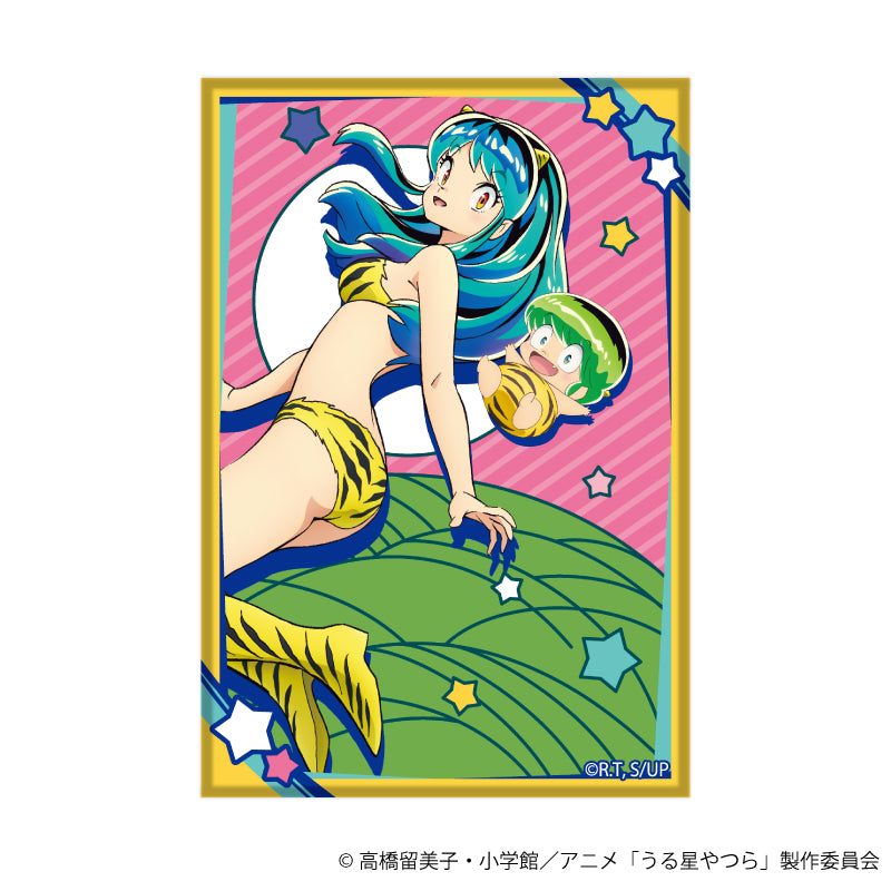 うる星やつら 花札柄缶バッジ(5種ランダム)