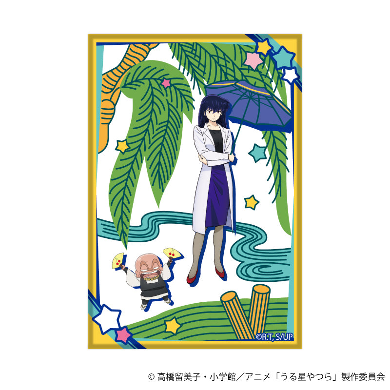 うる星やつら 花札柄缶バッジ(5種ランダム)
