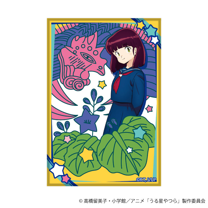 うる星やつら 花札柄缶バッジ(5種ランダム)