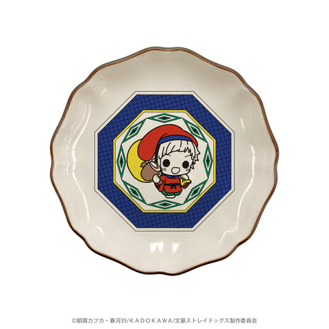 文豪ストレイドッグス×七福神 九谷焼豆皿（中島敦）