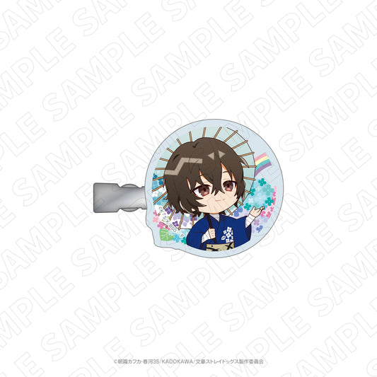 文豪ストレイドッグス×紫陽花アクリルヘアクリップ（太宰治）
