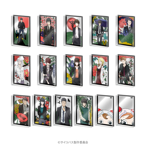PSYCHO-PASS サイコパス 花札柄アクリルブロック（全16種 BOX）