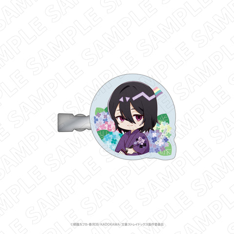 文豪ストレイドッグス×紫陽花アクリルヘアクリップ（フョードル・D）