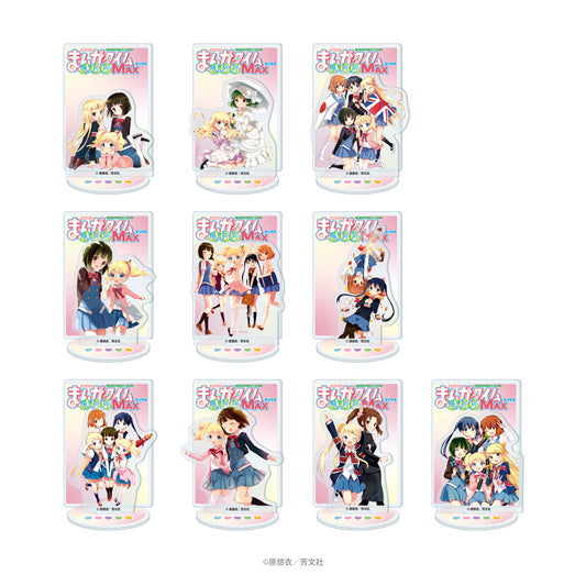 きんいろモザイク　トレーディング表紙アクリルスタンド　全10種入