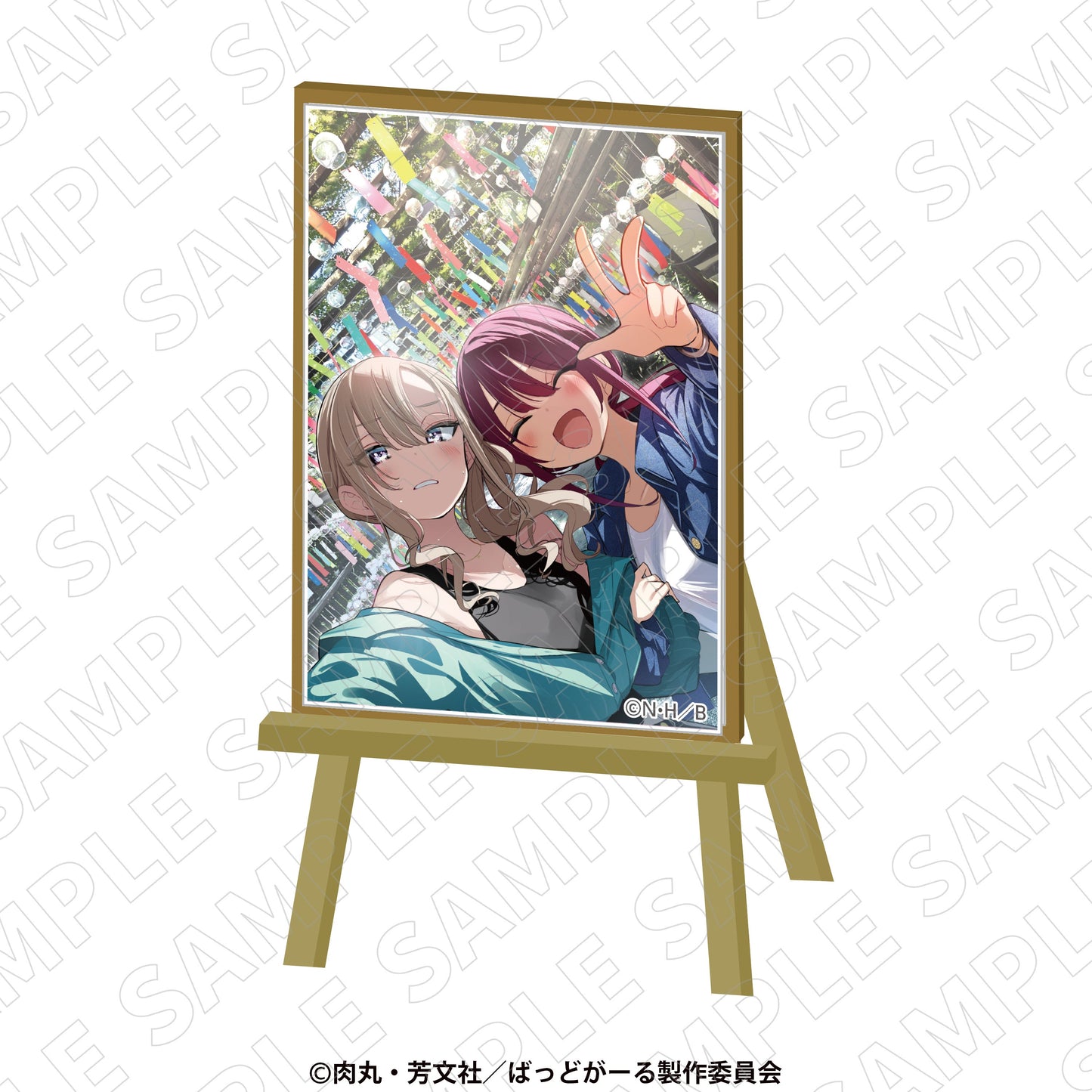 『ばっどがーる』卓上アートスタンド