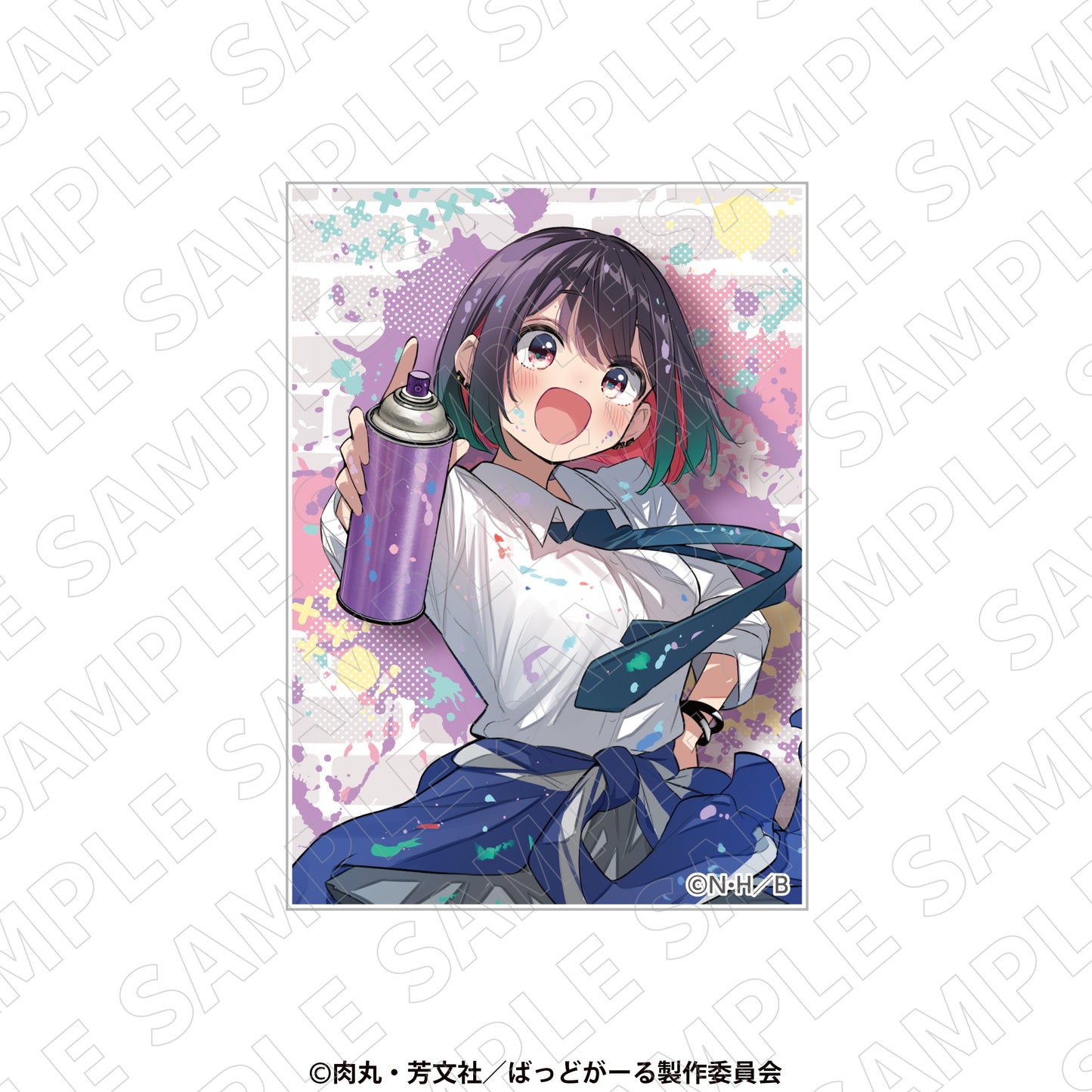 『ばっどがーる』卓上アートスタンド