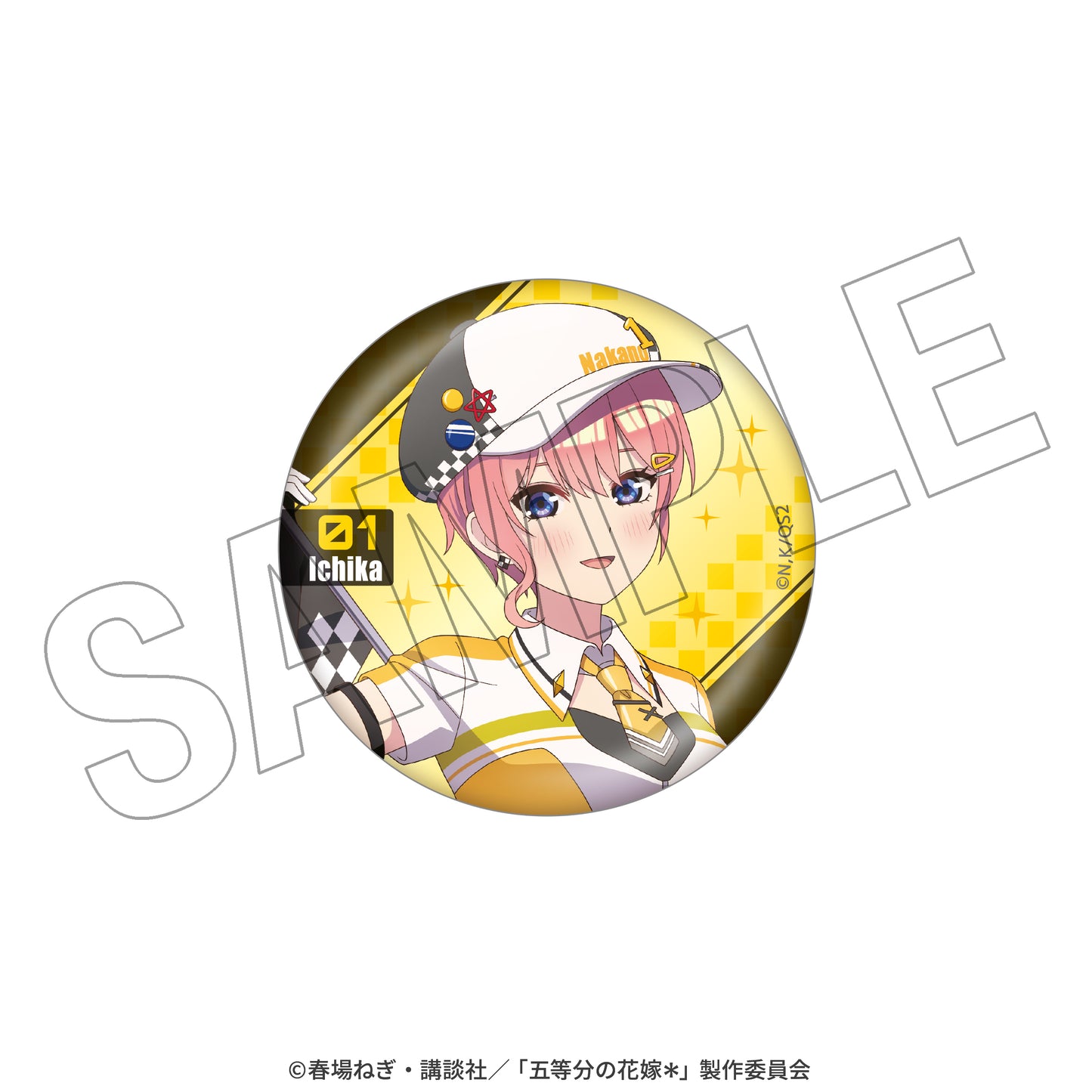 五等分の花嫁＊　トレーディング缶バッジ（全10種） ＜レースアンバサダーStyle＞