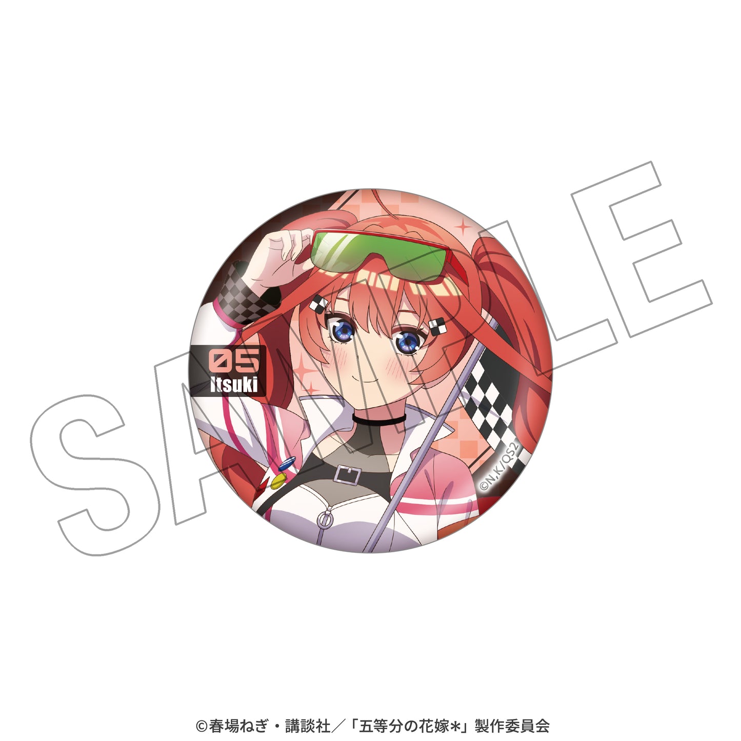 五等分の花嫁＊　トレーディング缶バッジ（全10種） ＜レースアンバサダーStyle＞