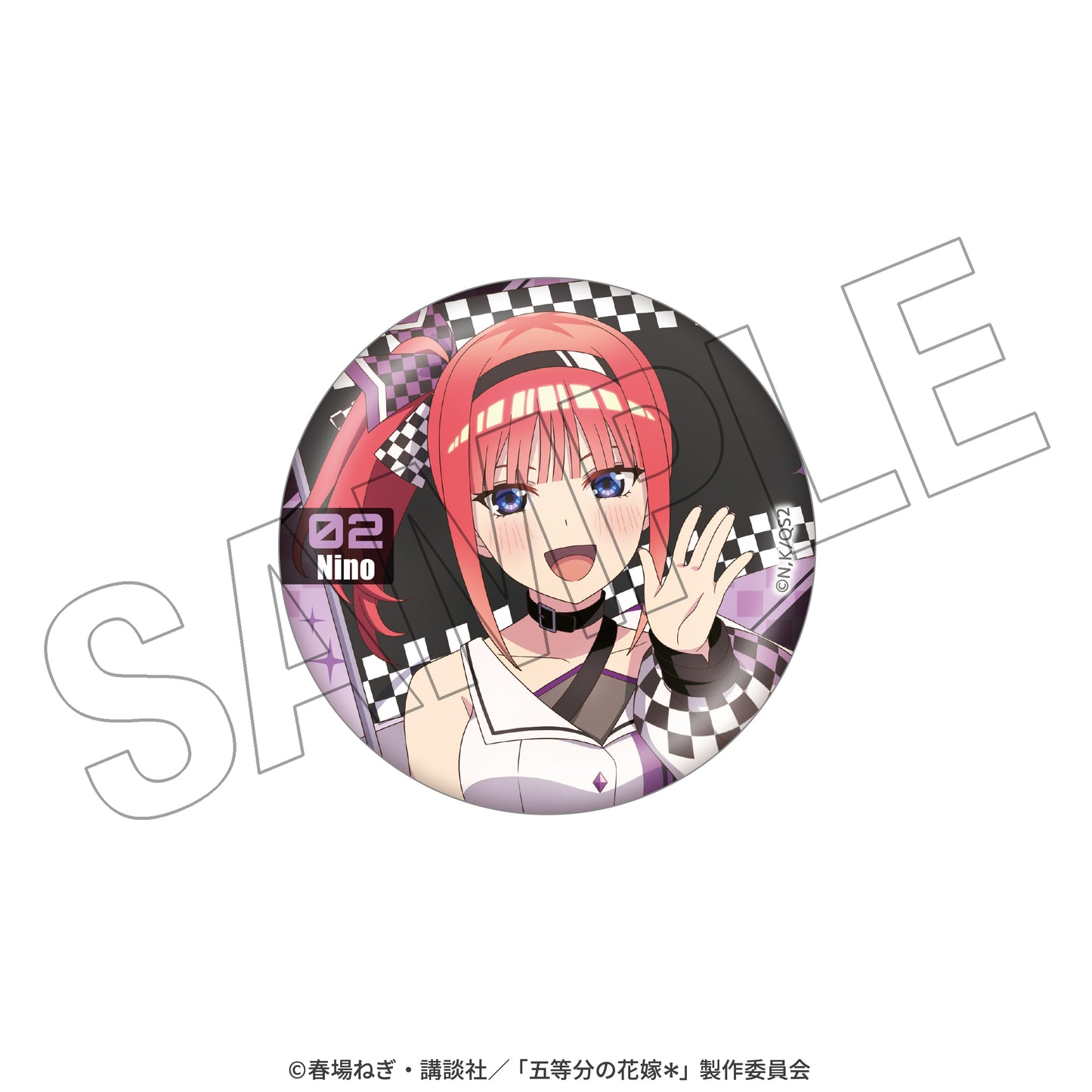 五等分の花嫁＊　トレーディング缶バッジ（全10種） ＜レースアンバサダーStyle＞