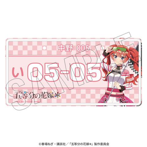 五等分の花嫁＊　インテリアアルミプレート（五月） ＜レースアンバサダーStyle＞