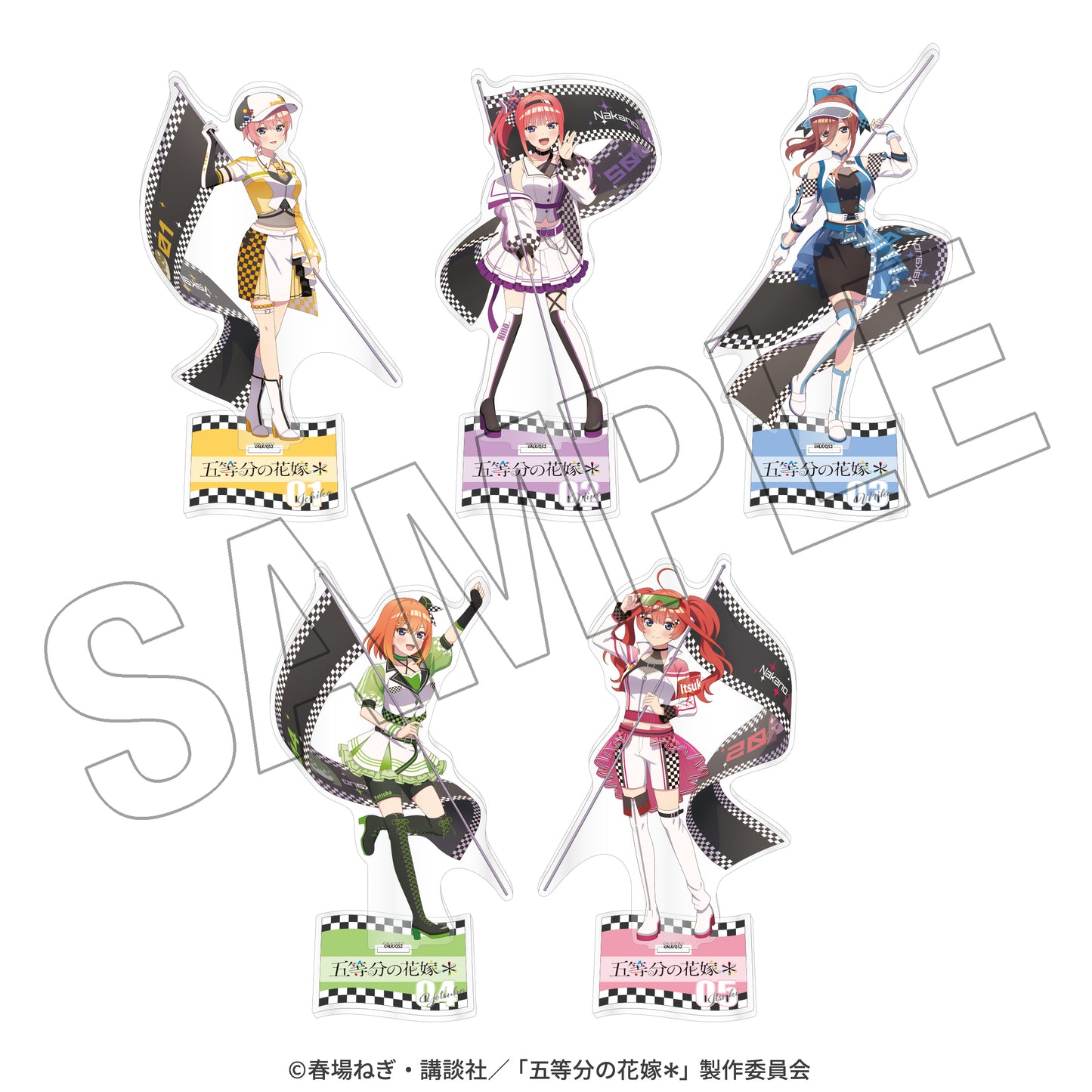 五等分の花嫁＊　アクリルスタンド（五月） ＜レースアンバサダーStyle＞