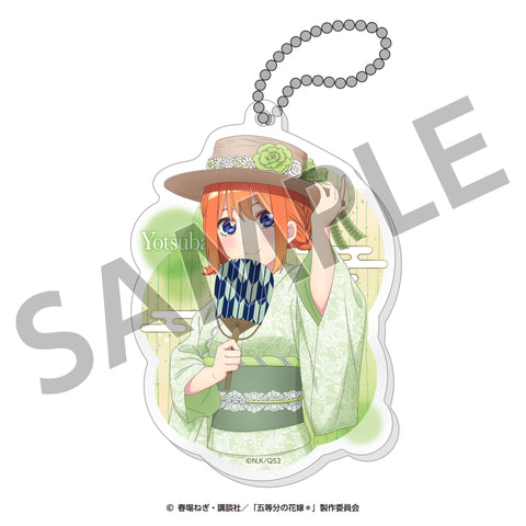 五等分の花嫁＊　アクリルキーホルダー（四葉） ＜納涼Style＞