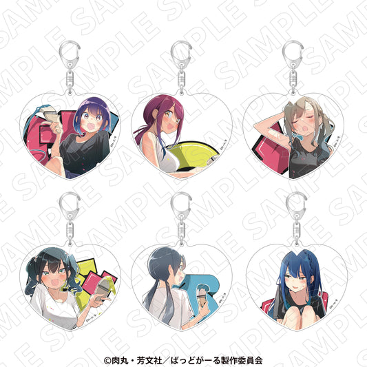 『ばっどがーる　アニメ化記念原画展』アクリルキーホルダー