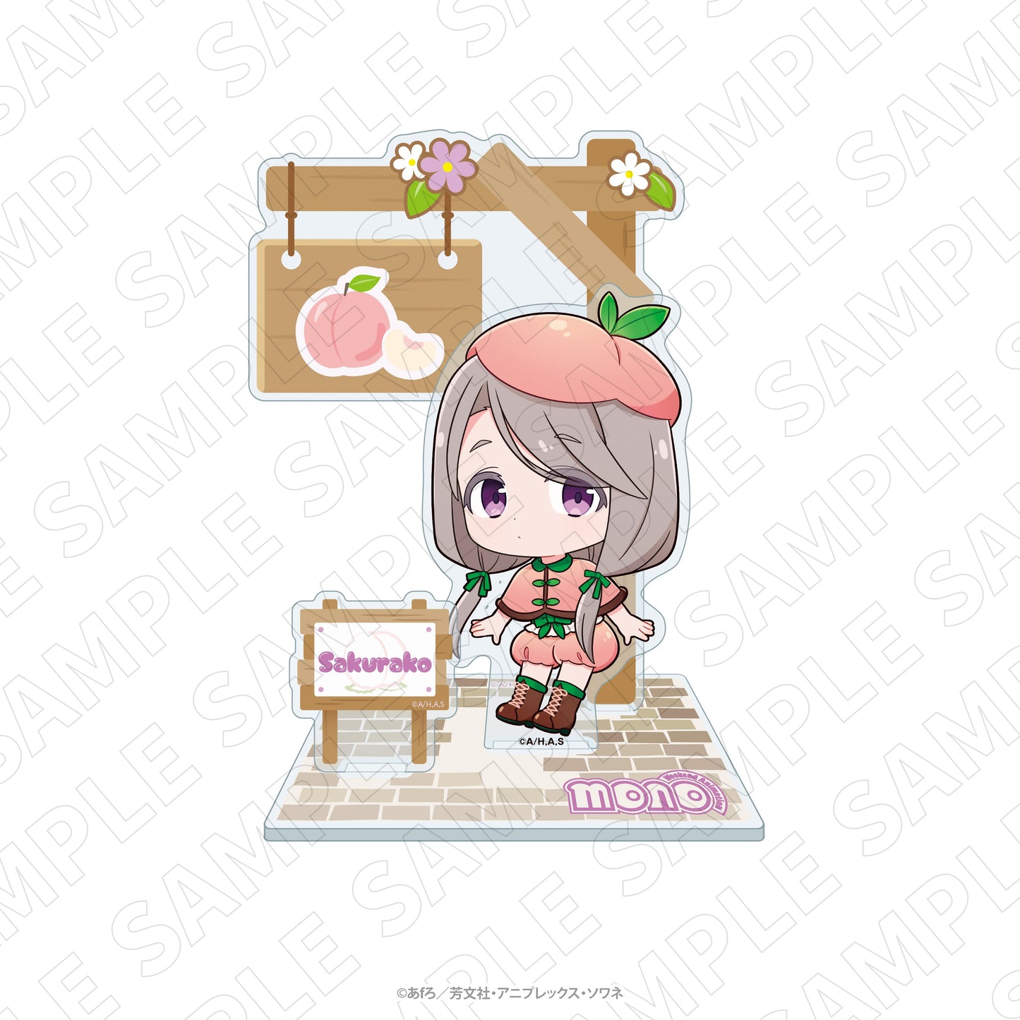 TVアニメ「mono」＜フルーツ衣装＞　BIGアクリルスタンド（敷島桜子）