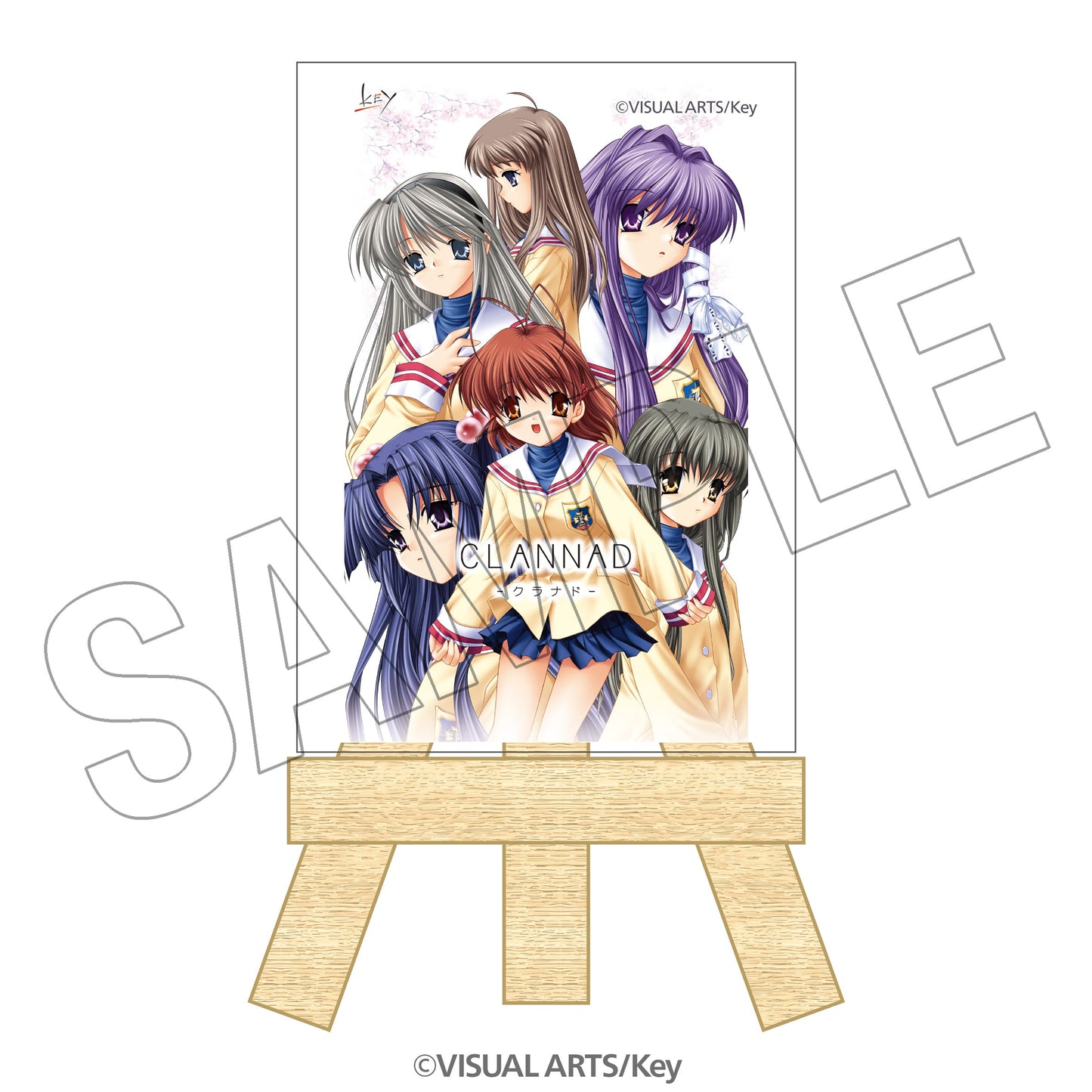 Key作品　トレーディング卓上アートスタンド