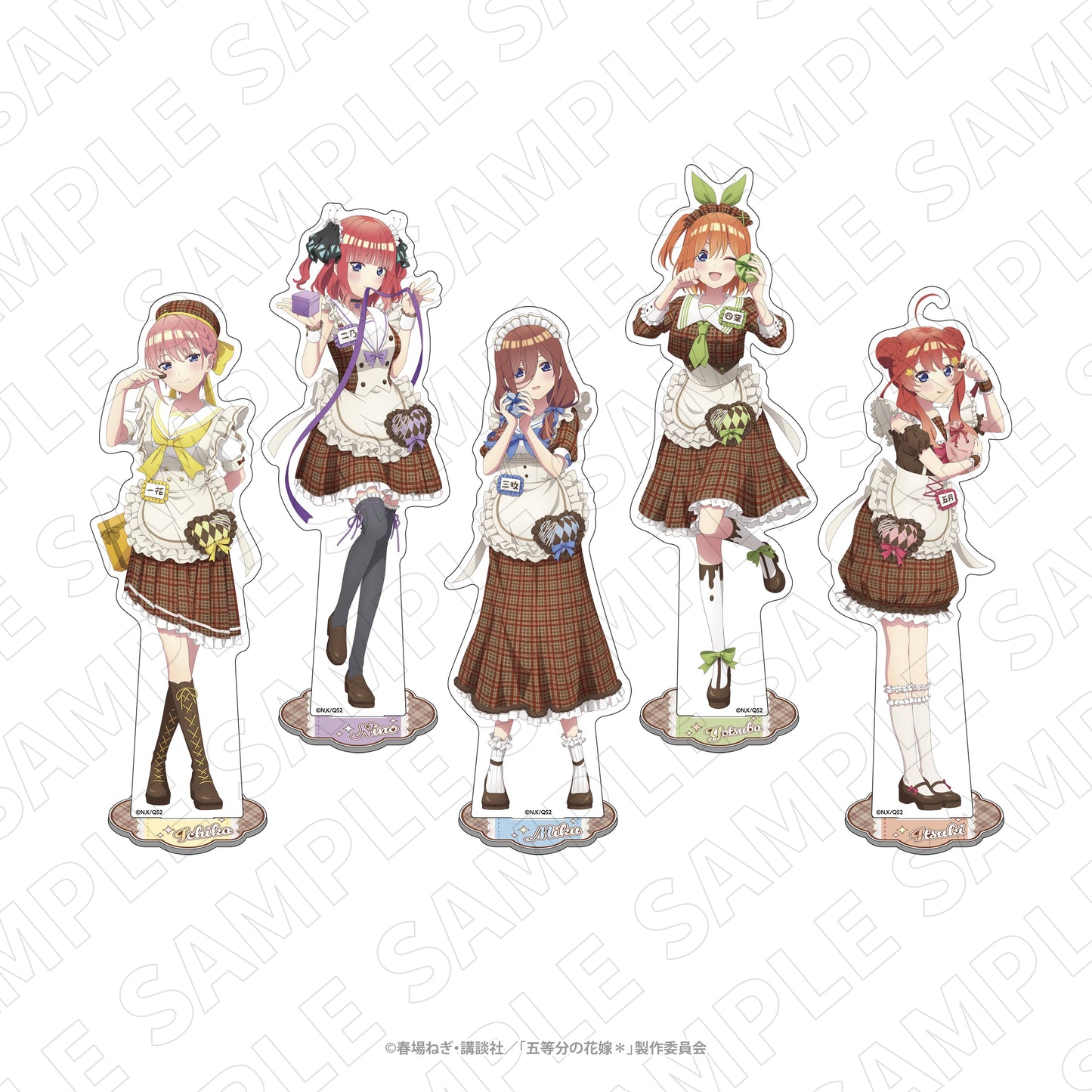 3 o'clock　五等分の花嫁＊ アクリルスタンド（二乃）